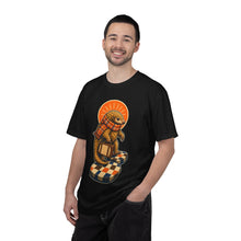 Papaya Plaid Pangolin Traveler Graphic Tee