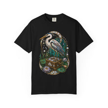 Opal Swamp Music Box Heron T-Shirt Graphic