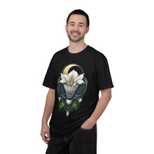 Badminton Moonflower Shuttle T-Shirt Graphic