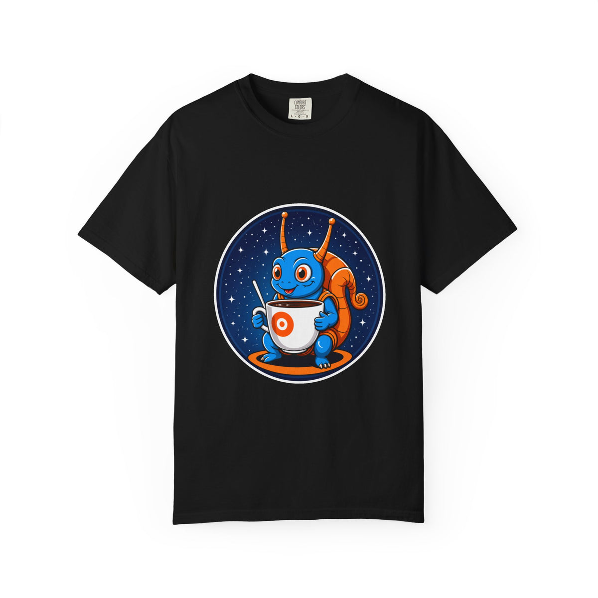 Cosmic Coffee Critter T-Shirt Graphic
