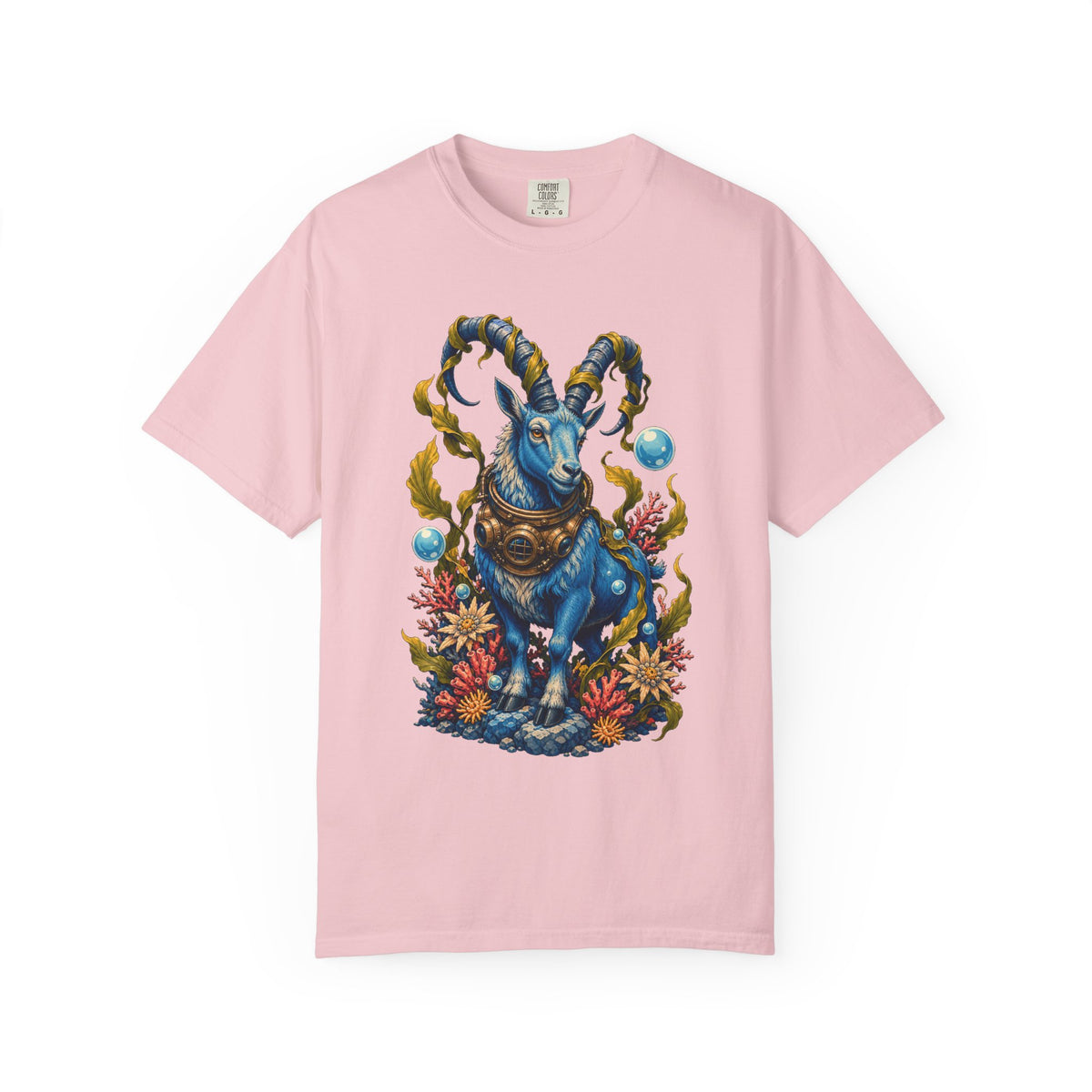 Cerulean Kelp Ibex Diver Graphic Tee
