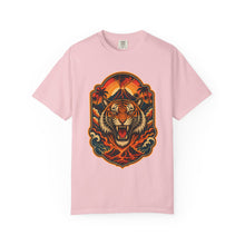 Postcard Volcano Tiger Graphic Tee