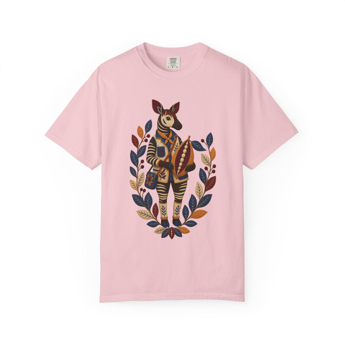 Soft Stitch Okapi Botanist Graphic Tee