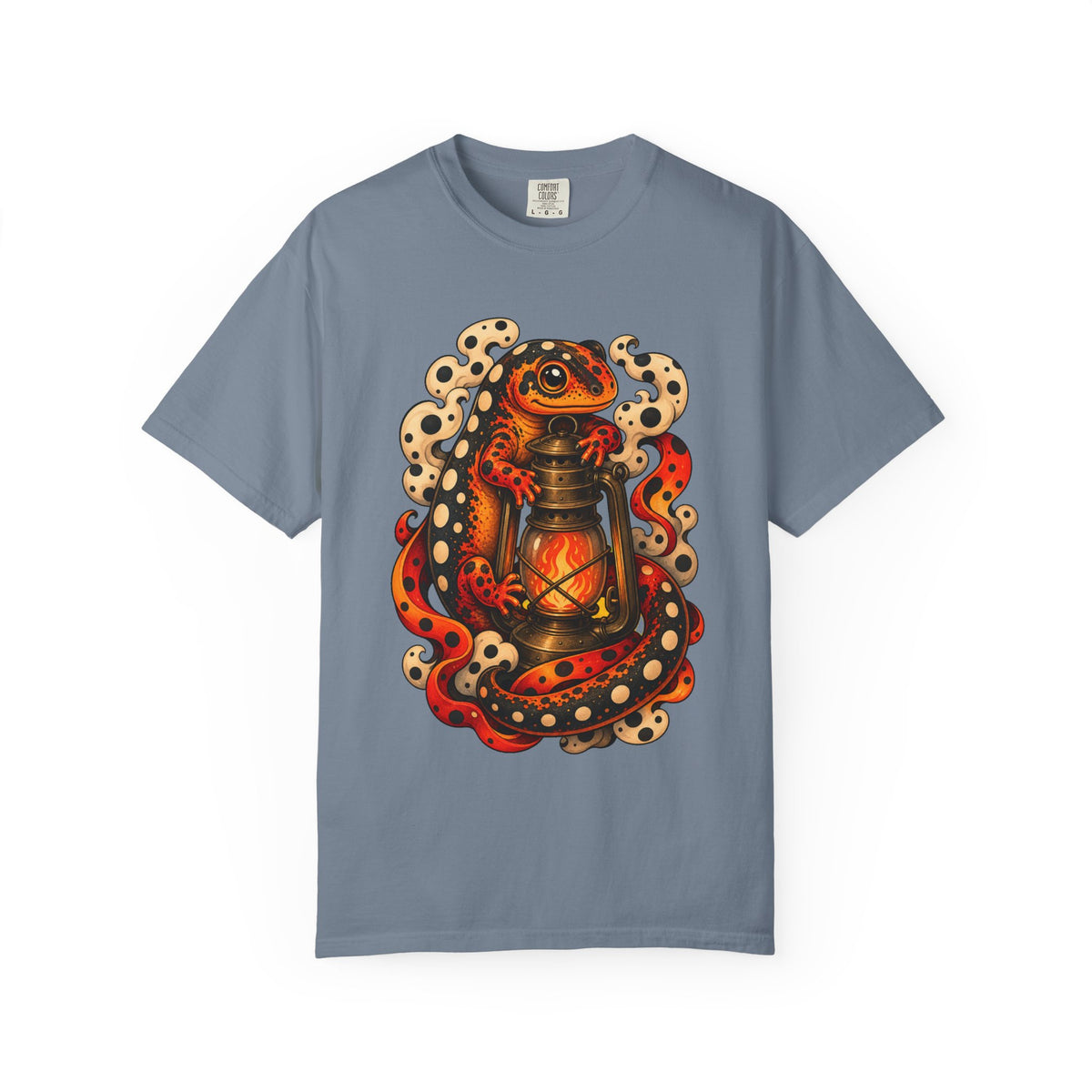 Polka Dot Ember Salamander Graphic Tee