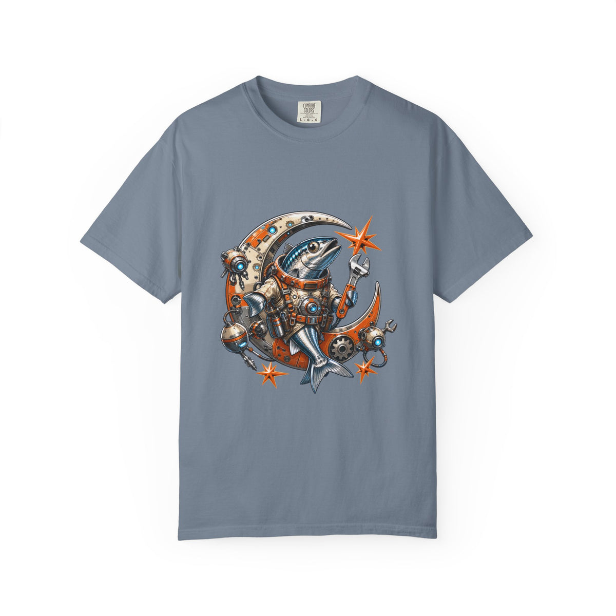 Chrome Sardine Space Mechanic Graphic Tee