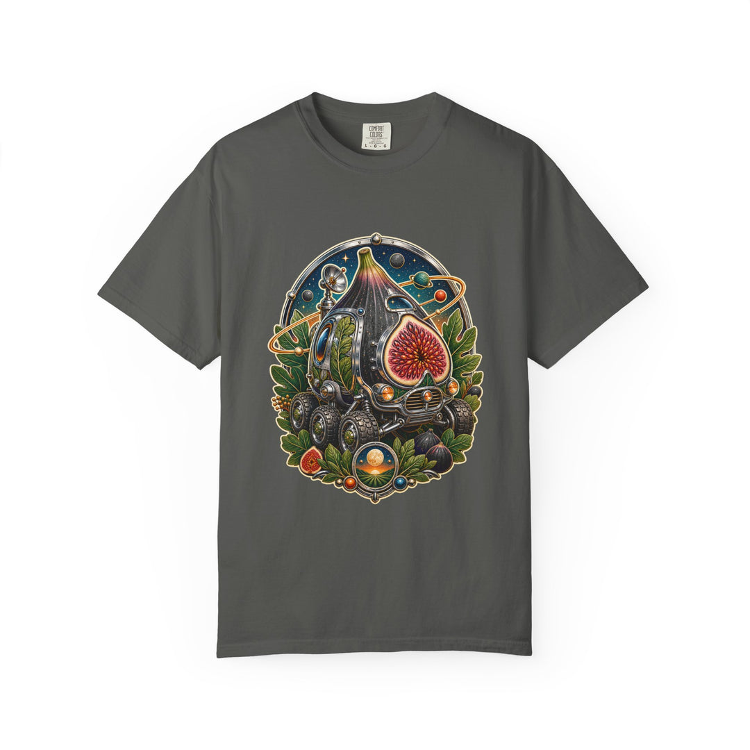 Retro Futurist Orchard Fig Rover T-Shirt Graphic