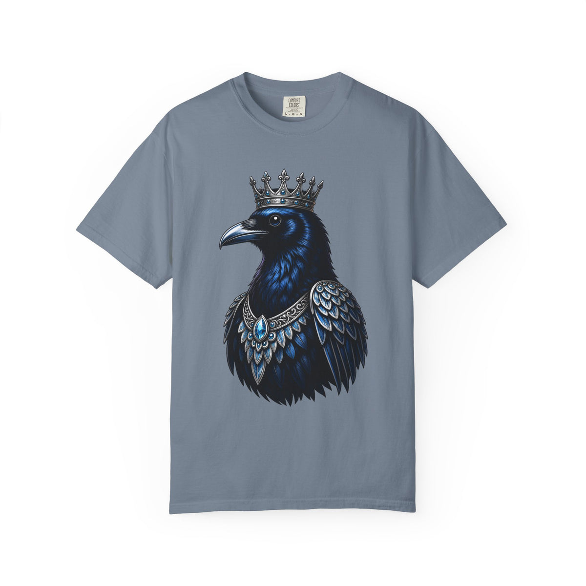 Crowned Raven Royal Gothic T-Shirt Graphic