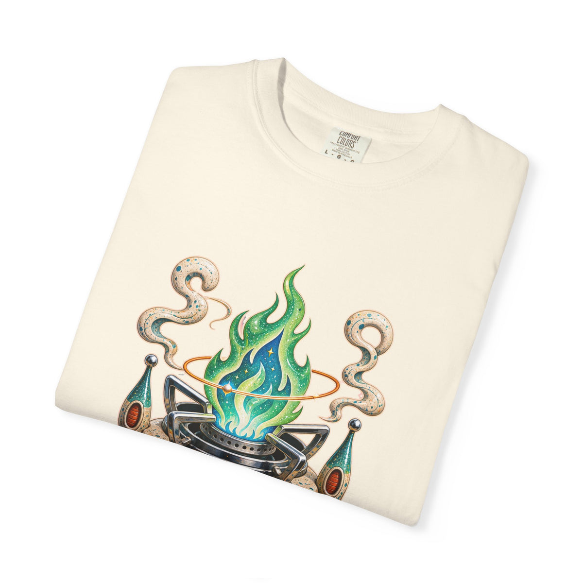 Aliencore Ceramic Camp Stove T-Shirt Graphic