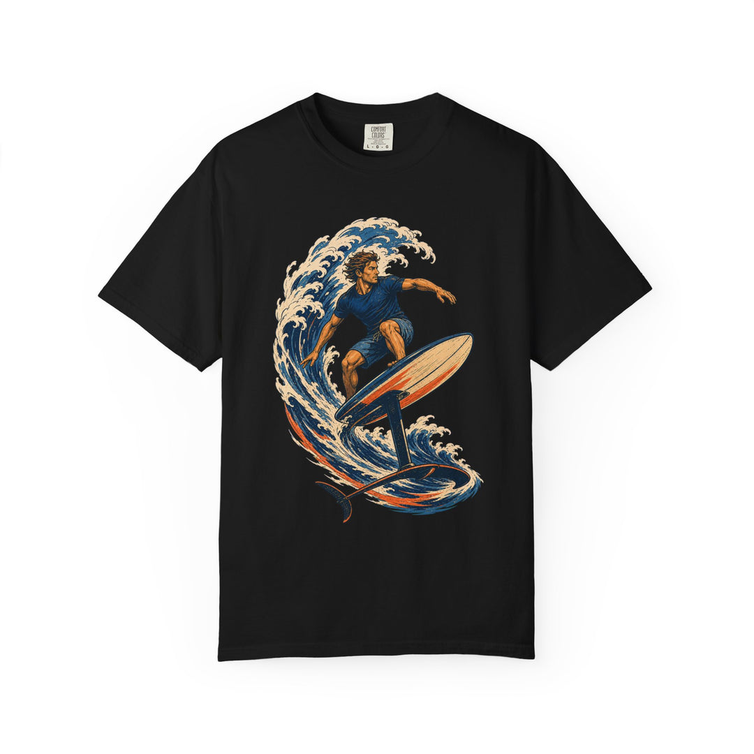 Foil Flight Hydrofoil Surf Screenprint Graphic Tee