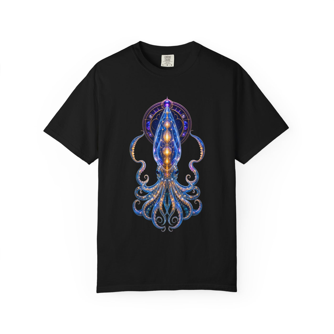 Glass Lantern Squid Graphic Tee