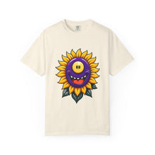 Cyclops Sunflower Monster Cartoon T-Shirt Graphic