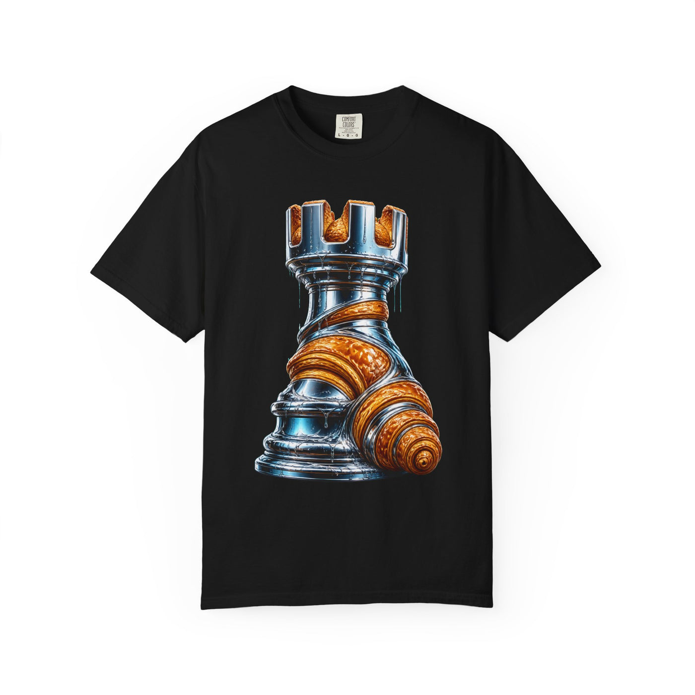 Chrome Rainy Chess Pastry T-Shirt Graphic