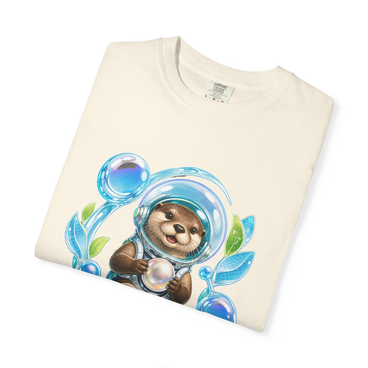 Frutiger Aero Otter Bubble Pilot Graphic Tee