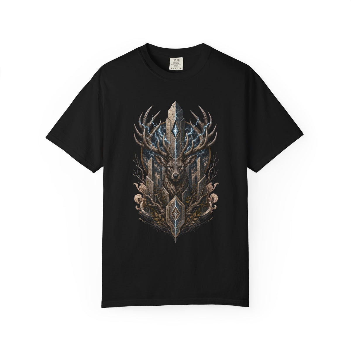 Storm Stag Monolith Crest T-Shirt Graphic