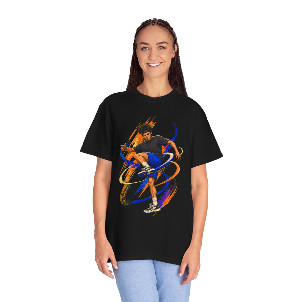 Orbit Footbag Freestyler Halftone Graphic Tee