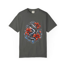 Chrome Tiger Lily Serpent Graphic Tee