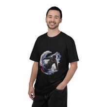 Blue Hour Powder Carve Snowboard Graphic Tee