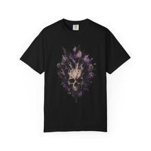Smoke Bloom Skull T-Shirt Graphic