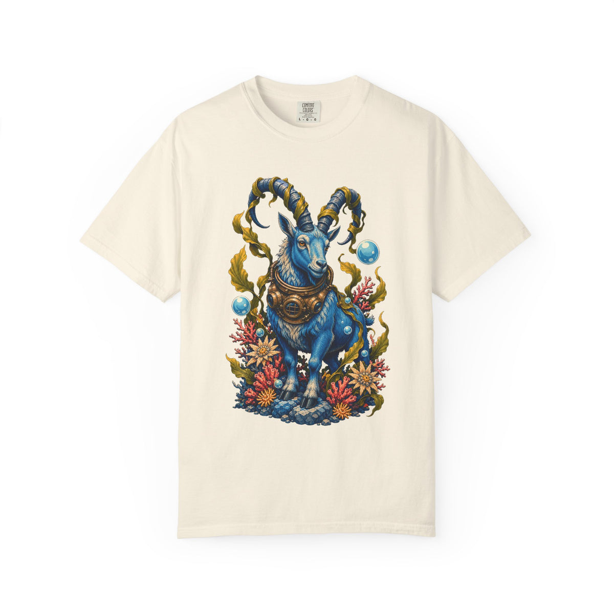 Cerulean Kelp Ibex Diver Graphic Tee