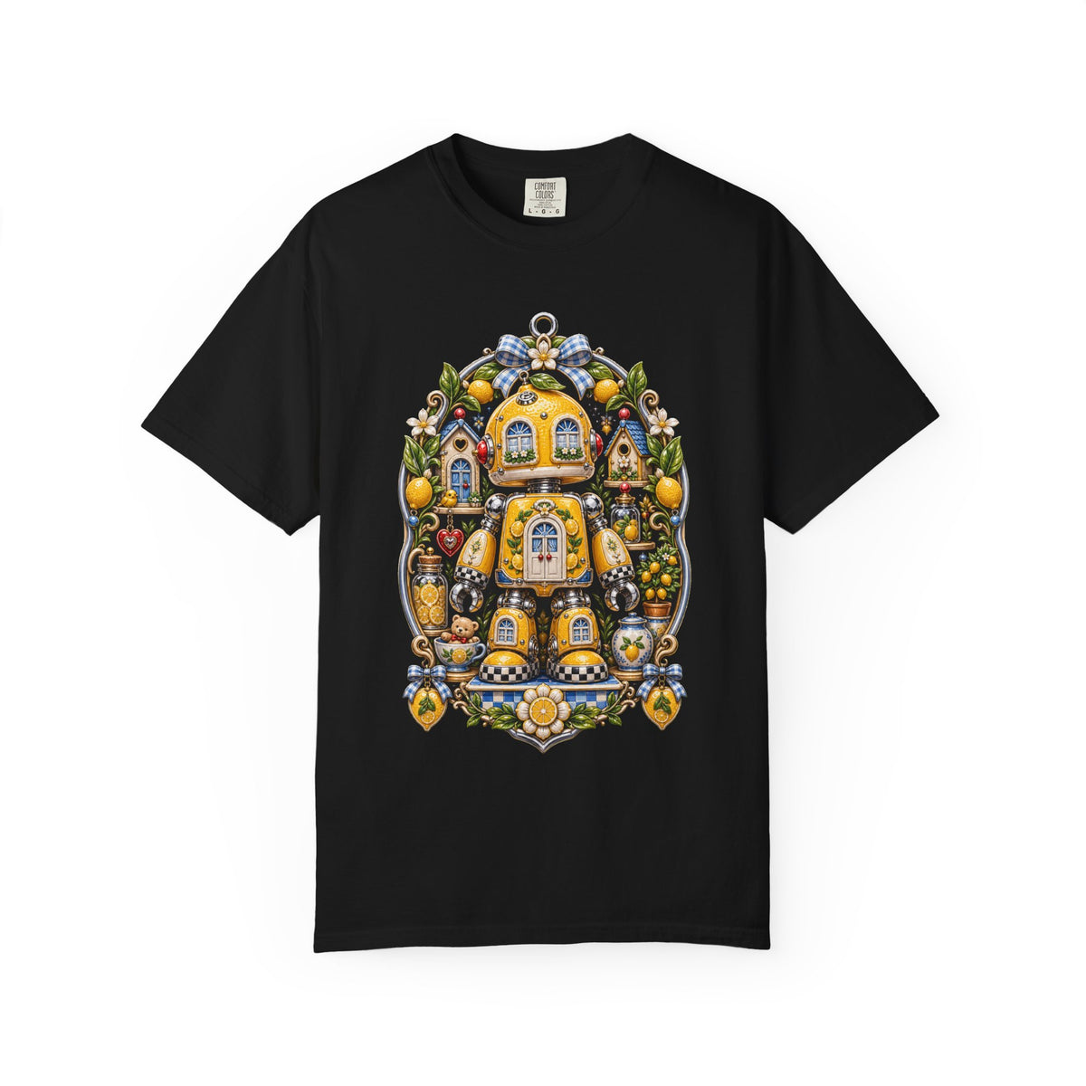 Dollhouse Lemon Robot Charm T-Shirt Graphic