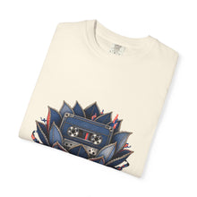Glitch Denim Cassette Lotus Graphic Tee