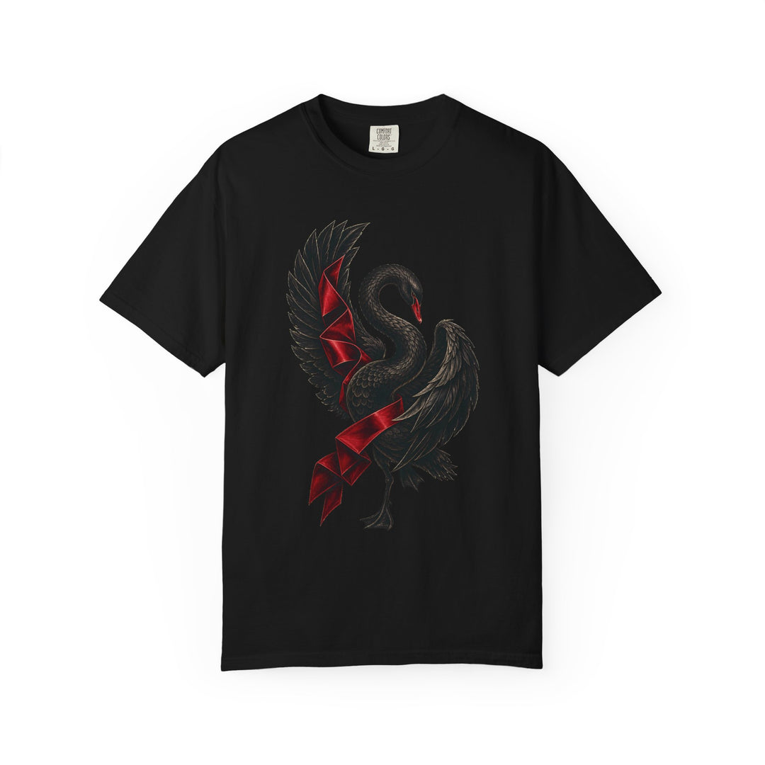 Vamp Romantic Black Swan Graphic Tee