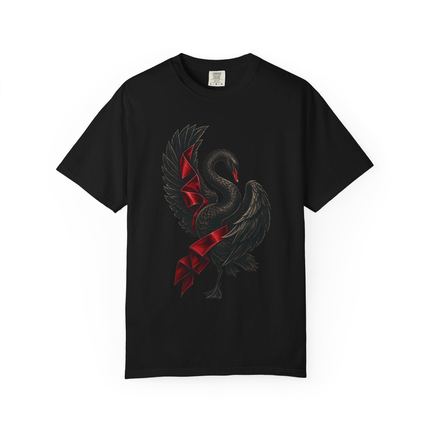 Vamp Romantic Black Swan Graphic Tee