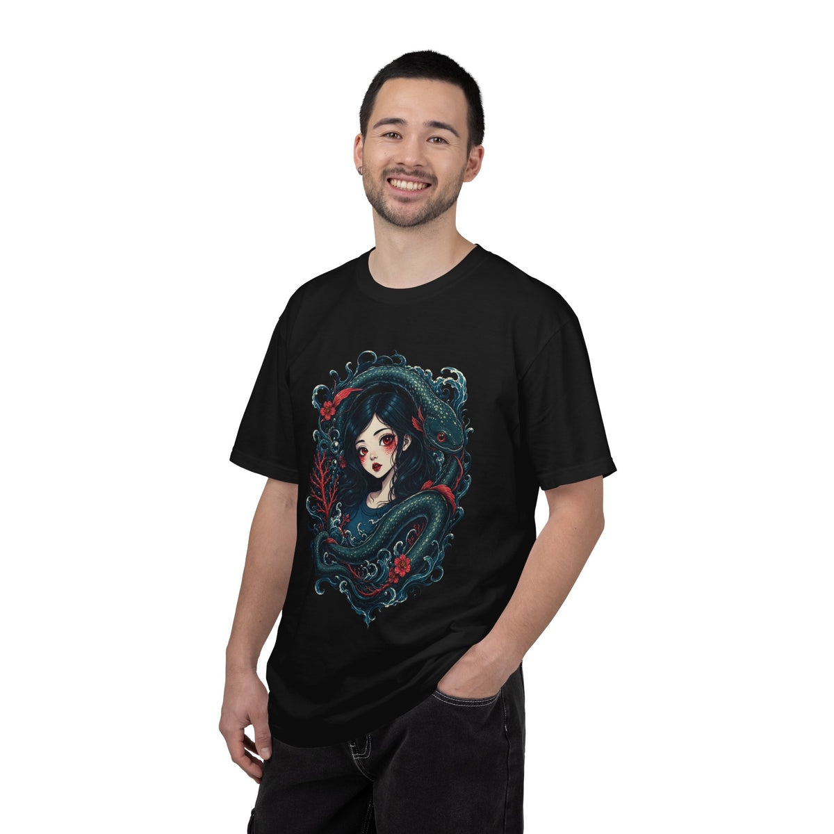 Eerie Sea Eel Girl T-Shirt Graphic