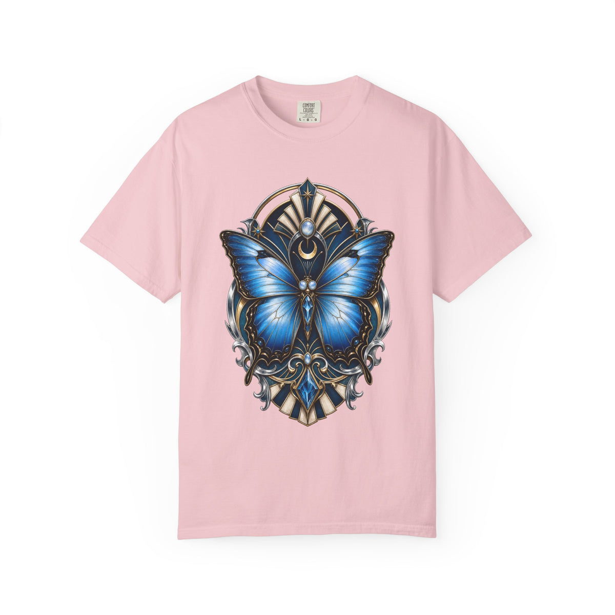 Neo Deco Blue Morpho Oracle Graphic Tee