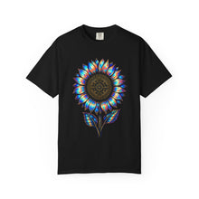 Holographic Sunflower Circuit Graphic Tee