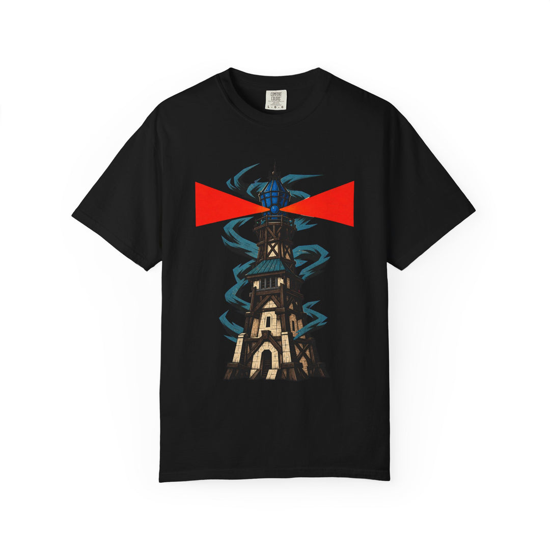 Storm Signal Tower Woodcut Graphic Tee