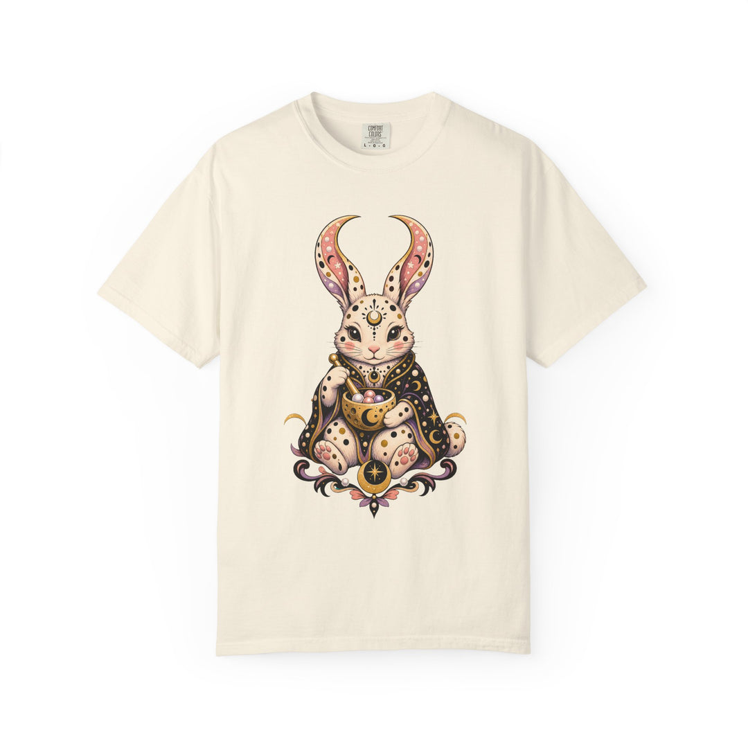 Polka Dot Moon Rabbit Graphic Tee