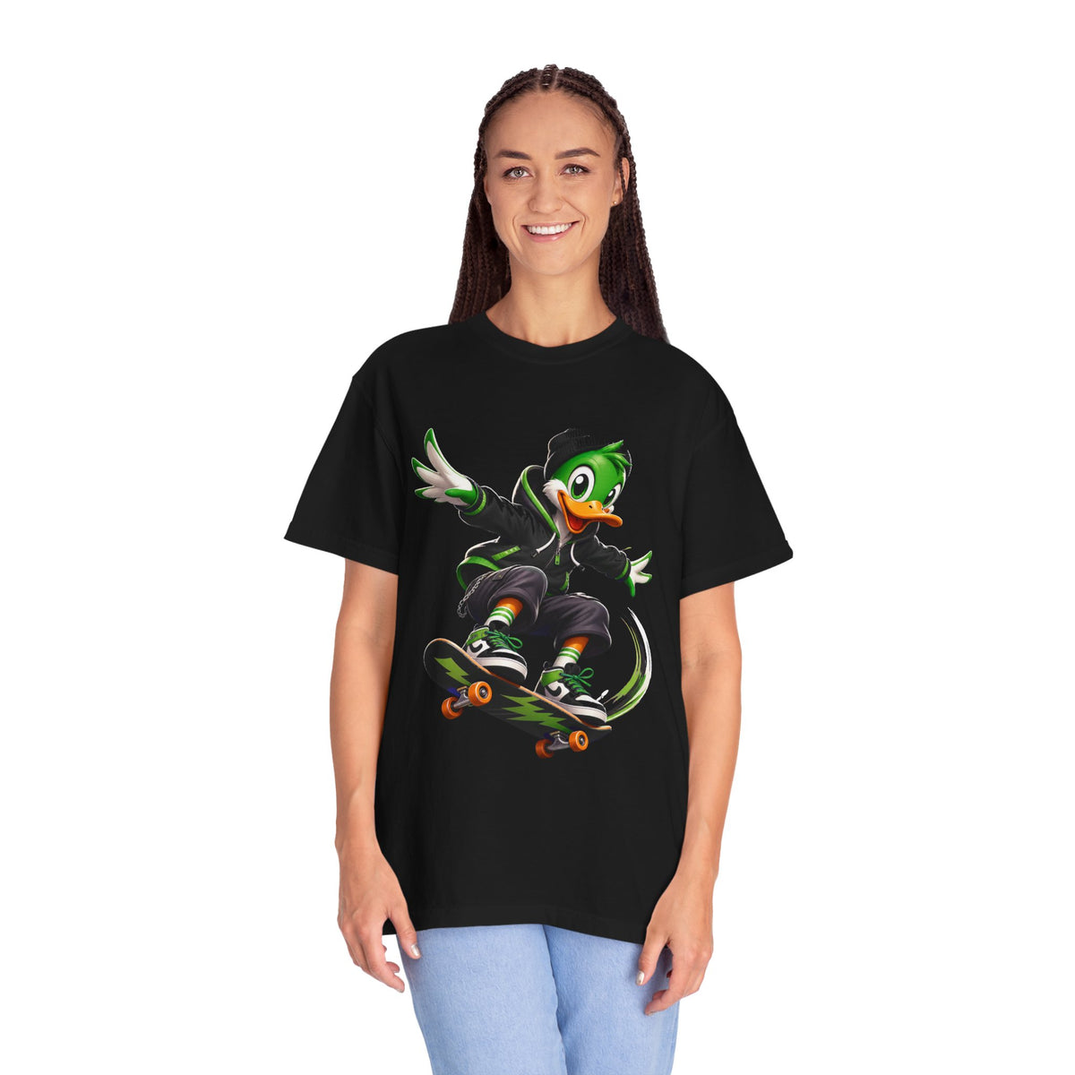 Street Duck Kickflip T-Shirt Graphic