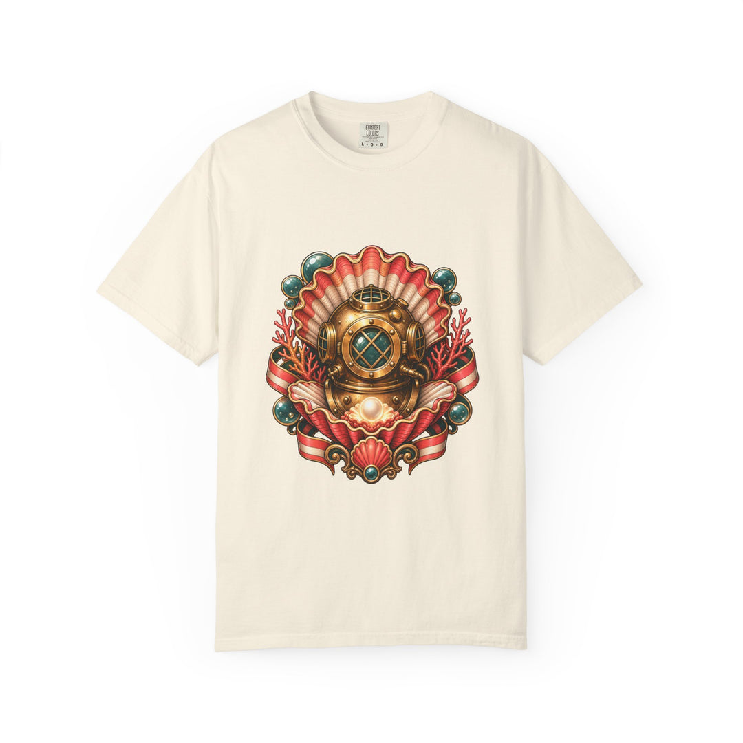 Cabana Coral Clam Diver Helmet Graphic Tee
