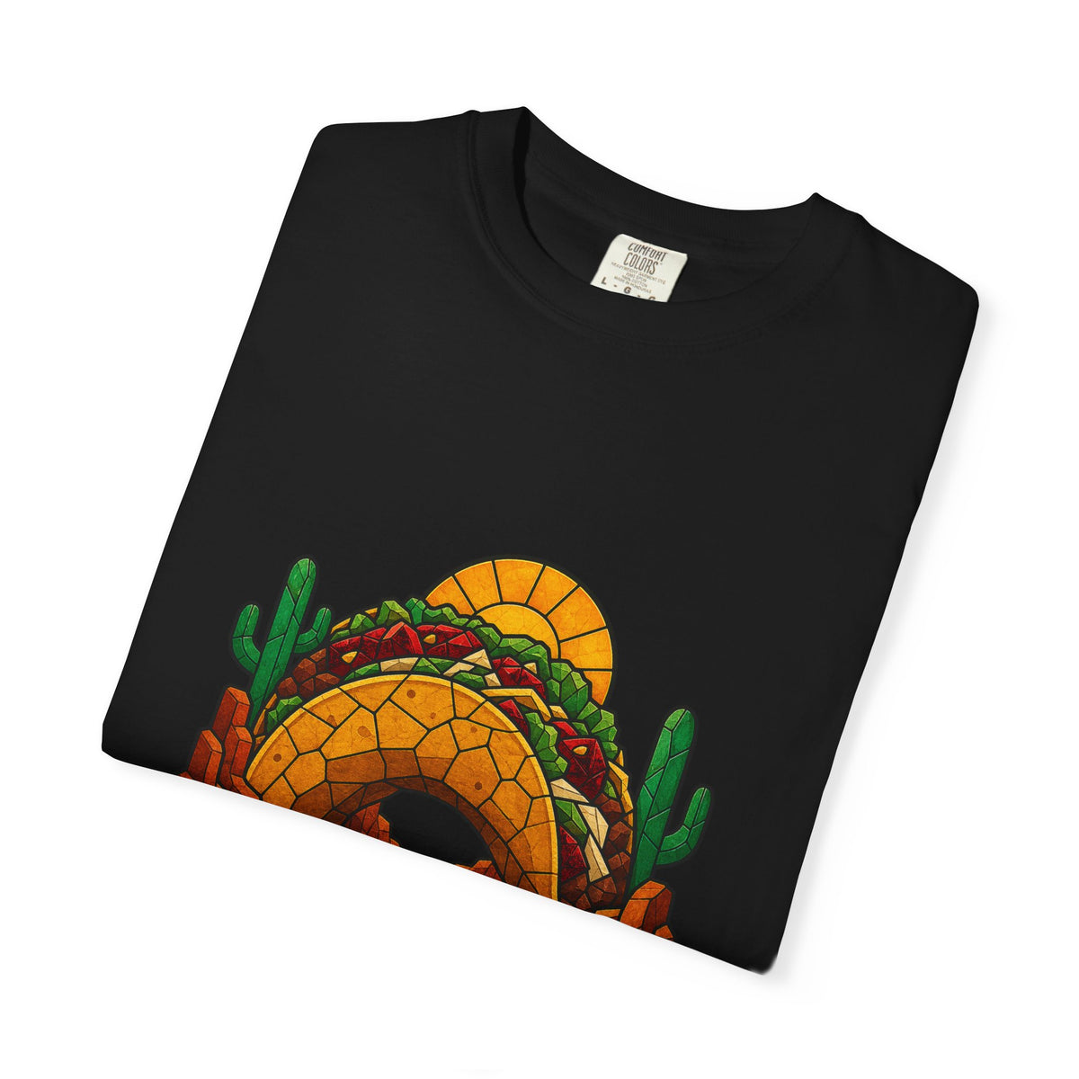 Taco Canyon Caravan Stained Glass Adventure Graphic Tee
