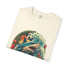 Hibiscus Shark Surf Spirit T-Shirt Graphic