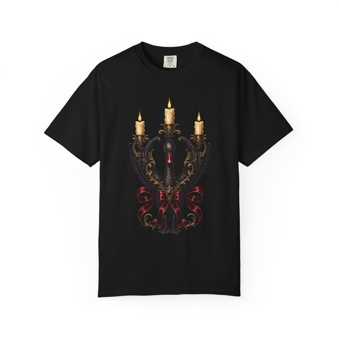 Midnight Swan Candelabrum Graphic Tee