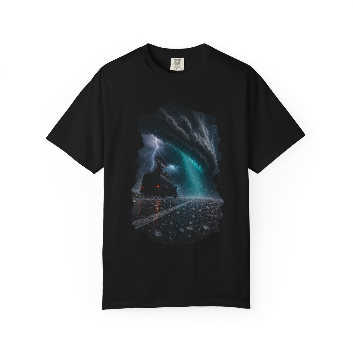 Hail Core Pursuit Storm Chaser Graphic Tee