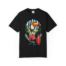 Cabana Stripe Toucan Lifeguard Graphic Tee