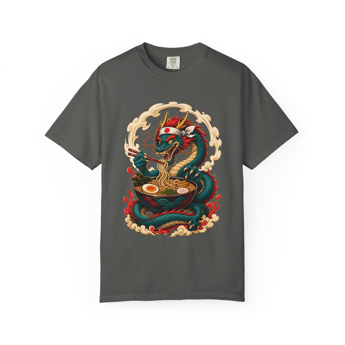 Ramen Dragon Chef Streetwear T-Shirt Graphic
