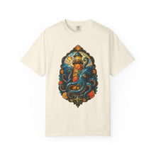 Stained Glass Citrus Lighthouse Octopus T-Shirt Graphic
