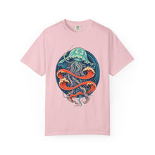 Aquamarine Moon Jellyfish Conductor Graphic Tee