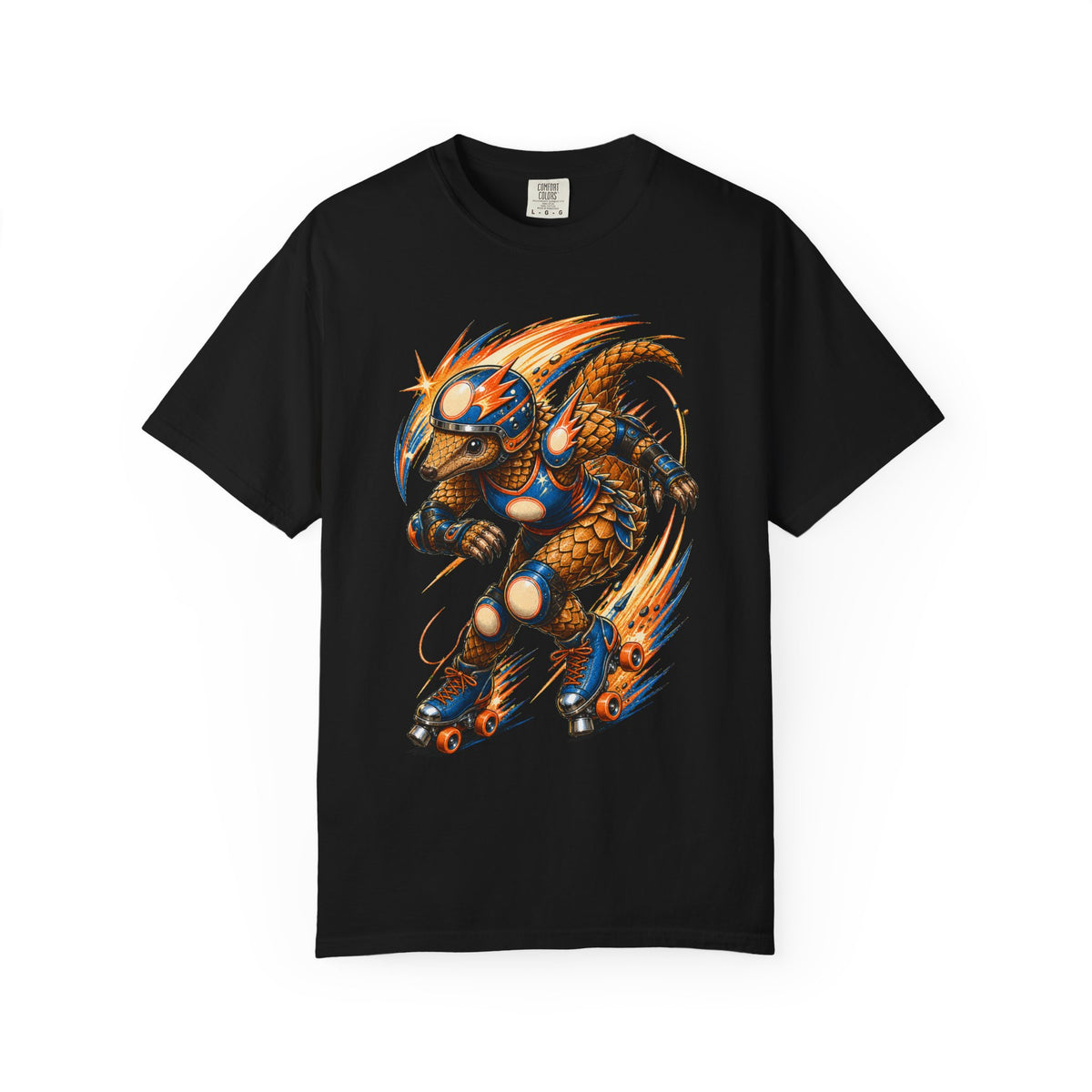 Roller Derby Meteor Pangolin T-Shirt Graphic