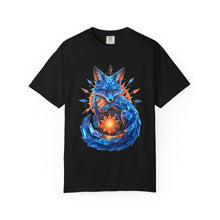 Vaporwave Glass Fox Lantern Graphic Tee
