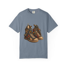 Quilted Roadside Observatory Shoes T-Shirt Graphic