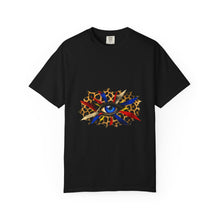 Leopard Starburst Eye Pop Art Graphic Tee