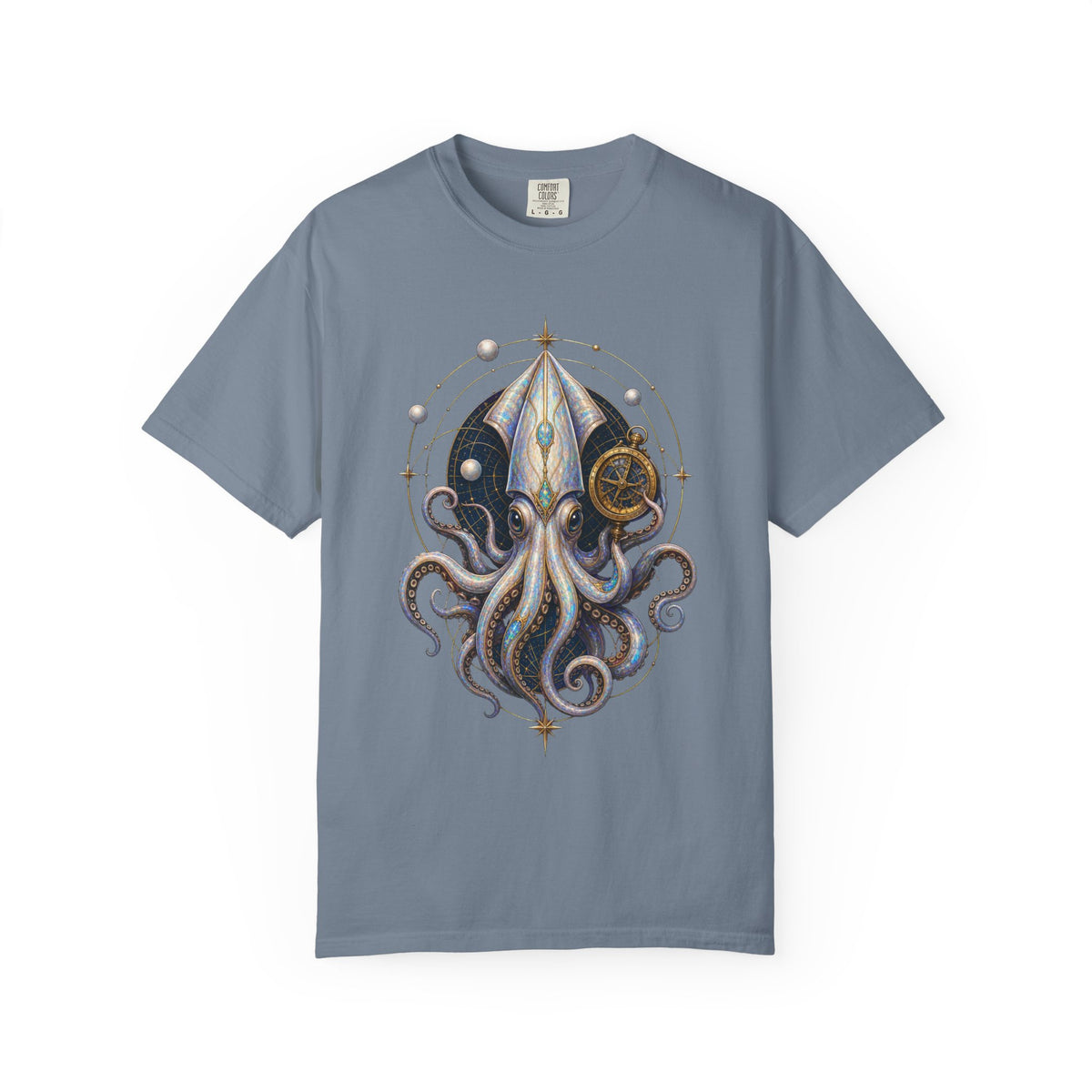 Opal Squid Astronomer Graphic Tee