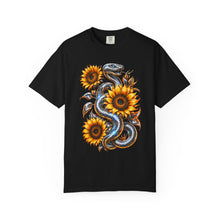 Chrome Sunflower Serpent Graphic Tee