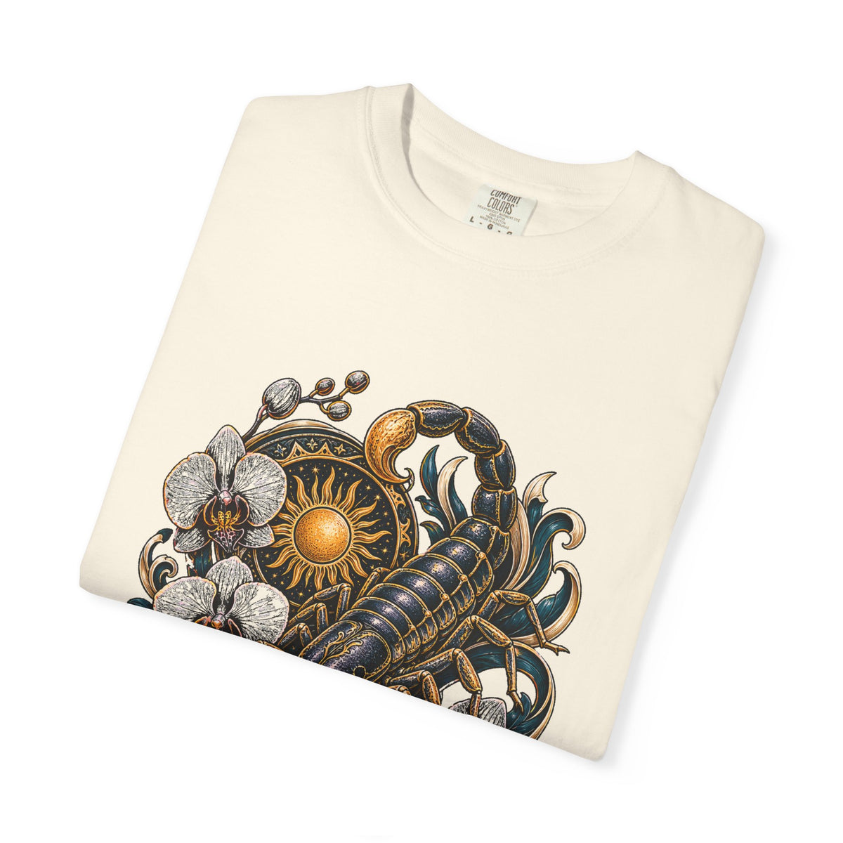 Solar Orchid Scorpion Graphic Tee