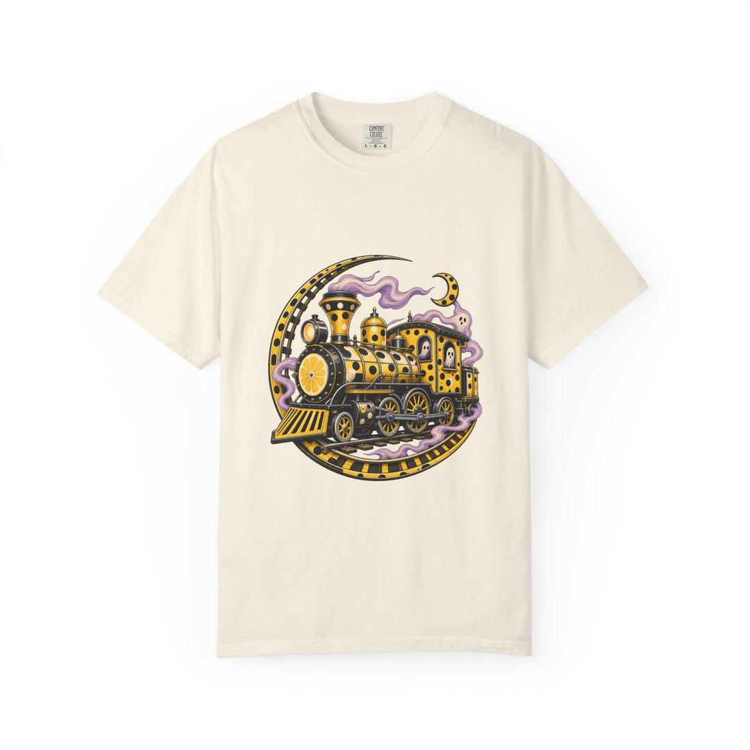 Polka Dot Lemon Phantom Train Graphic Tee